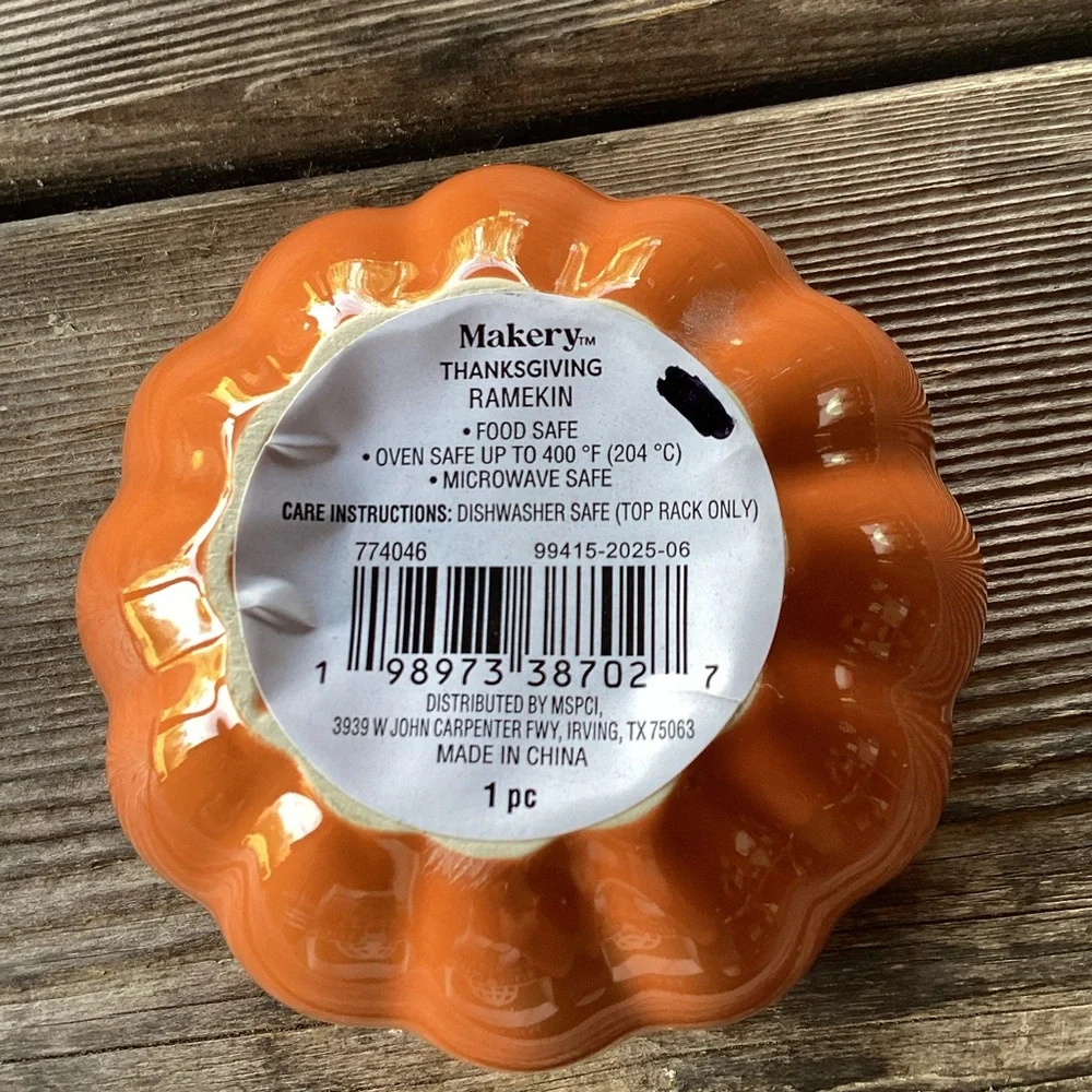 Makery thanksgiving ramekins